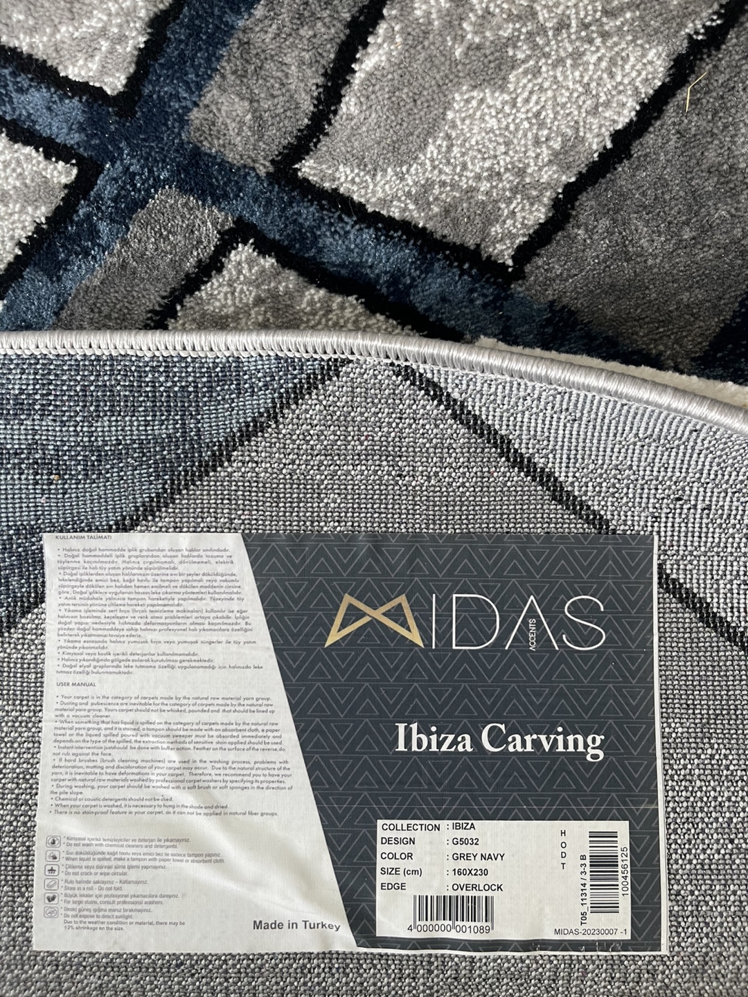 MIDAS Accents Ibiza Carving Rug