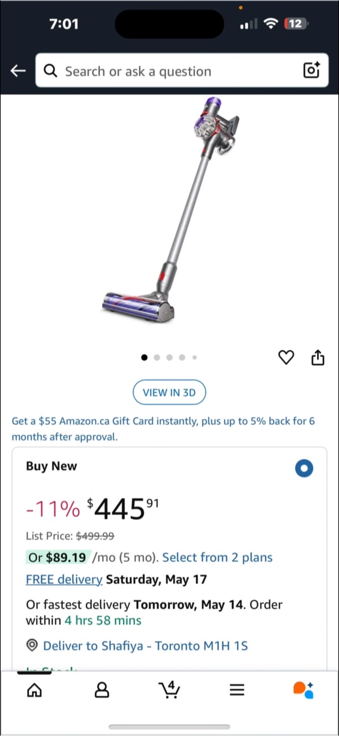 Dyson V7 Motorhead Origin Vacuum - photo 5
