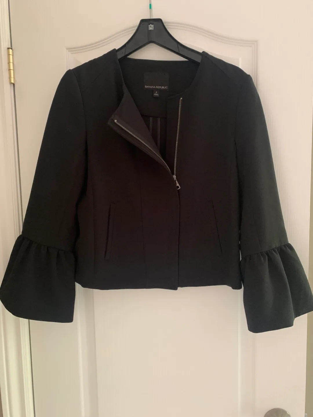 Banana Republic Black Jacket - Size 4 thumbnail