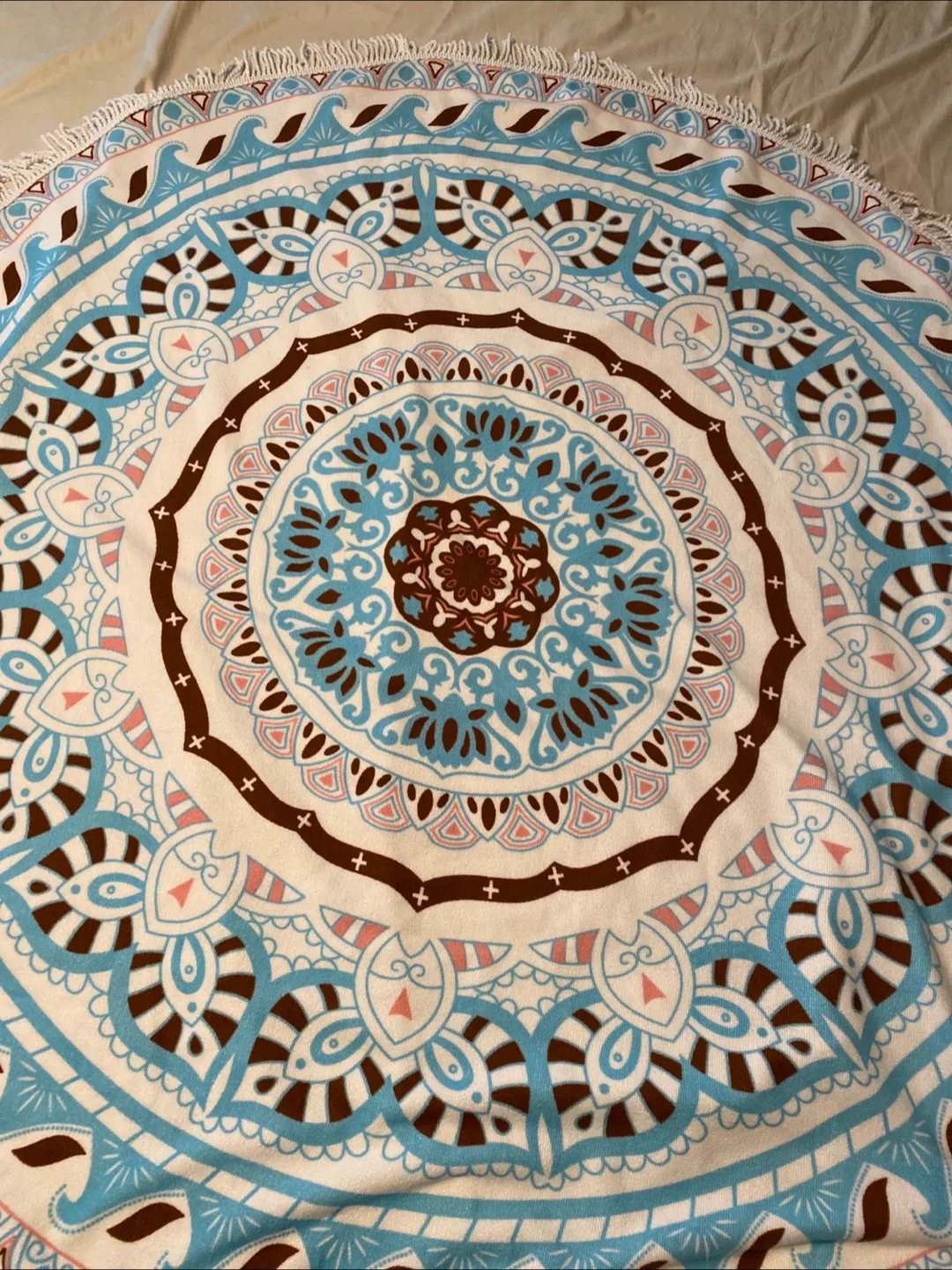 Pair of Circular Beach Towels/Blankets image indicator(4)