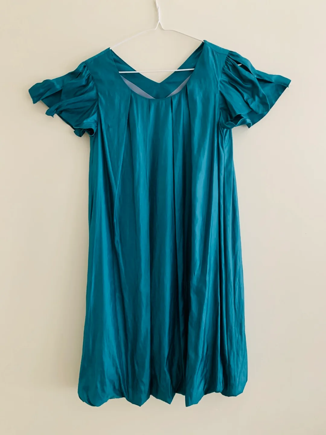 Teal Dress with Bows thumbnail