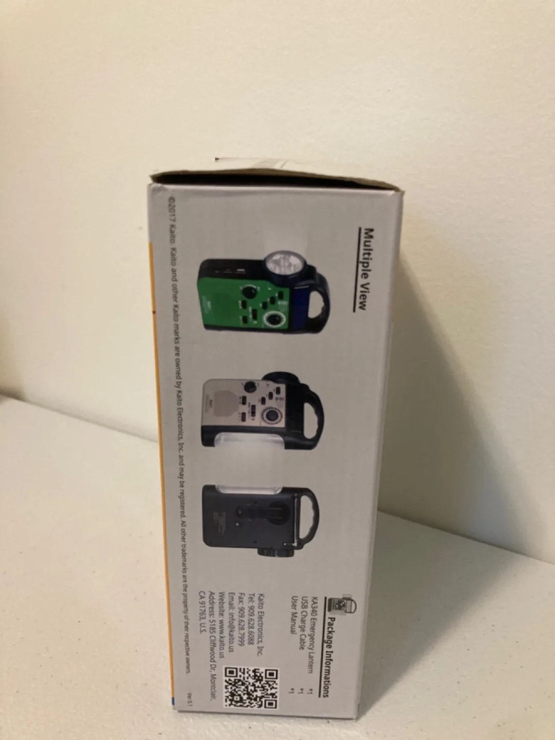 Kaito KA340 Emergency Lantern image indicator(2)