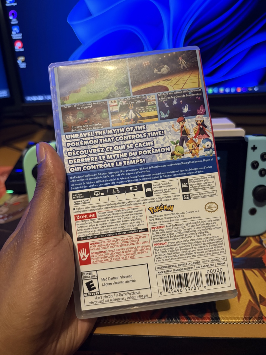 Pokemon Brilliant Diamond for Nintendo Switch - photo 2