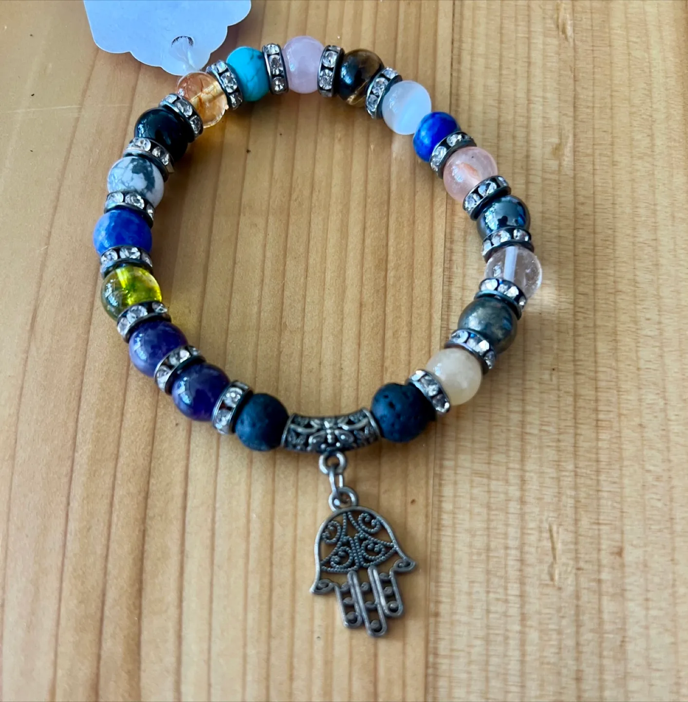 Beaded Bracelet with Charm image indicator(2)