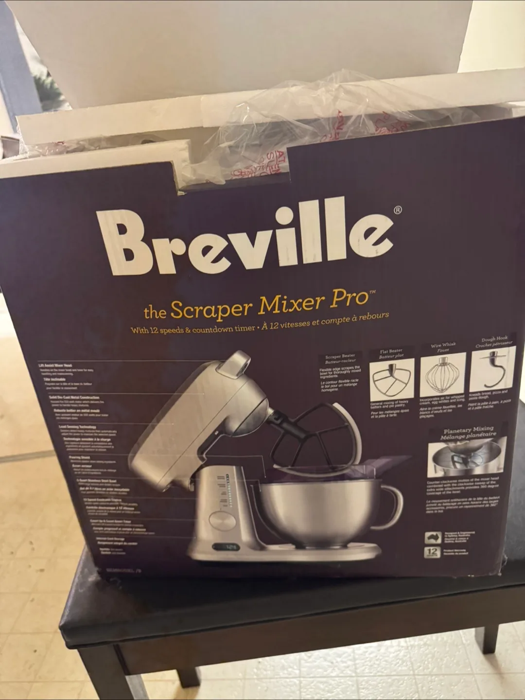 Never used Breville Scraper mixer pro thumbnail