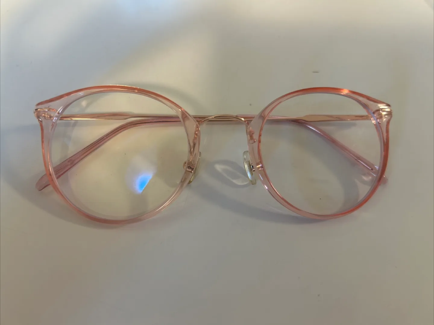 Pink Frame Blue-light Glasses thumbnail