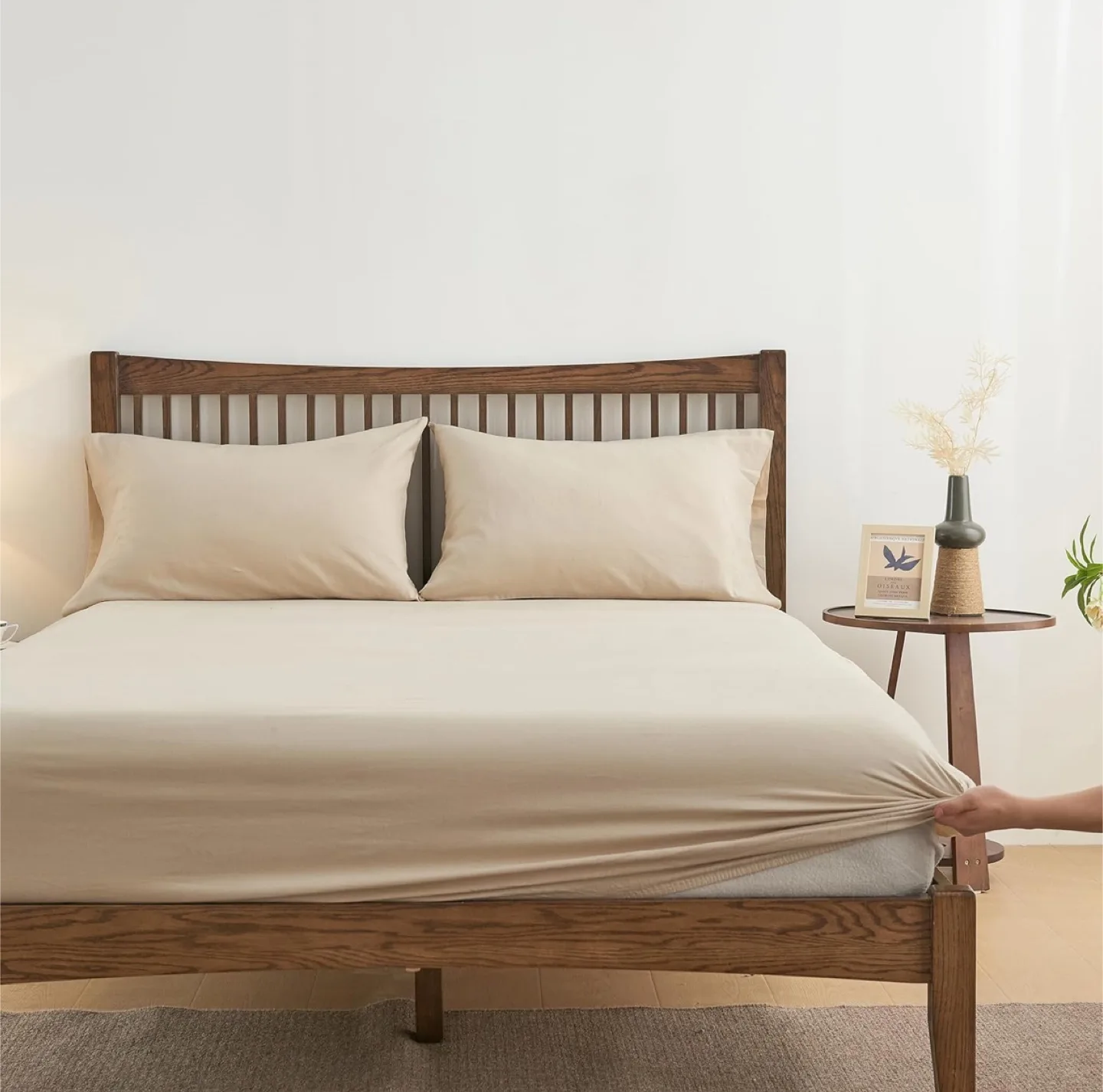 Linen Queen Bed Sheet Set image indicator(6)