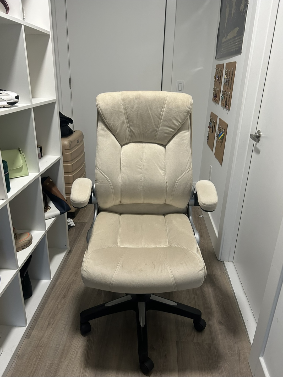 Beige Office Chair