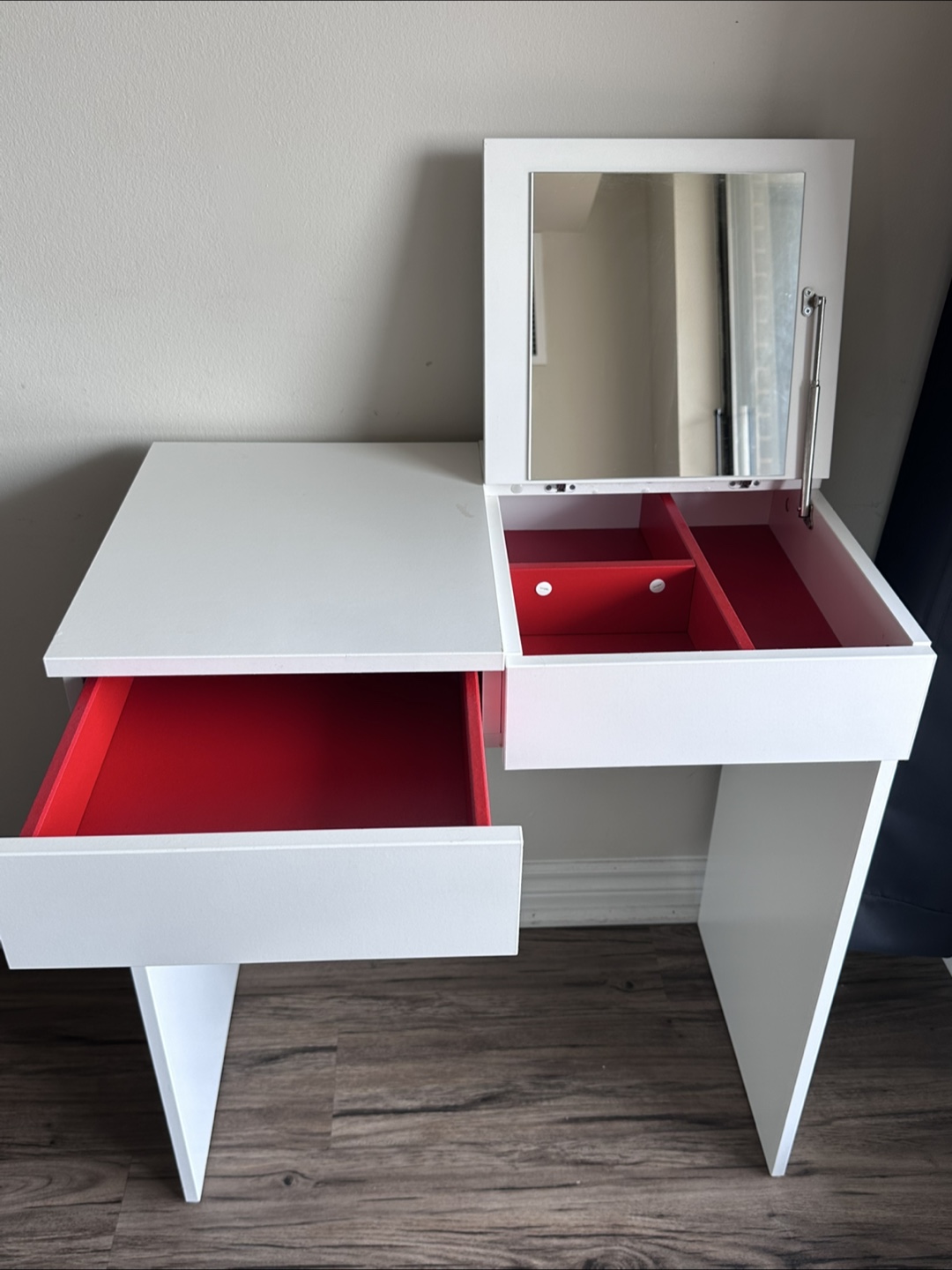 White Vanity Desk
