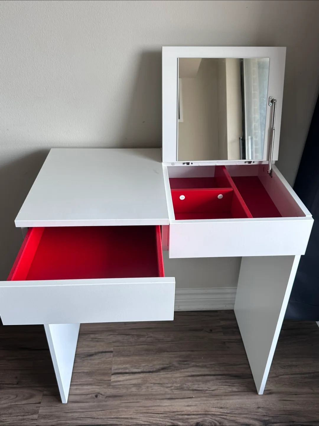 White Vanity Desk thumbnail