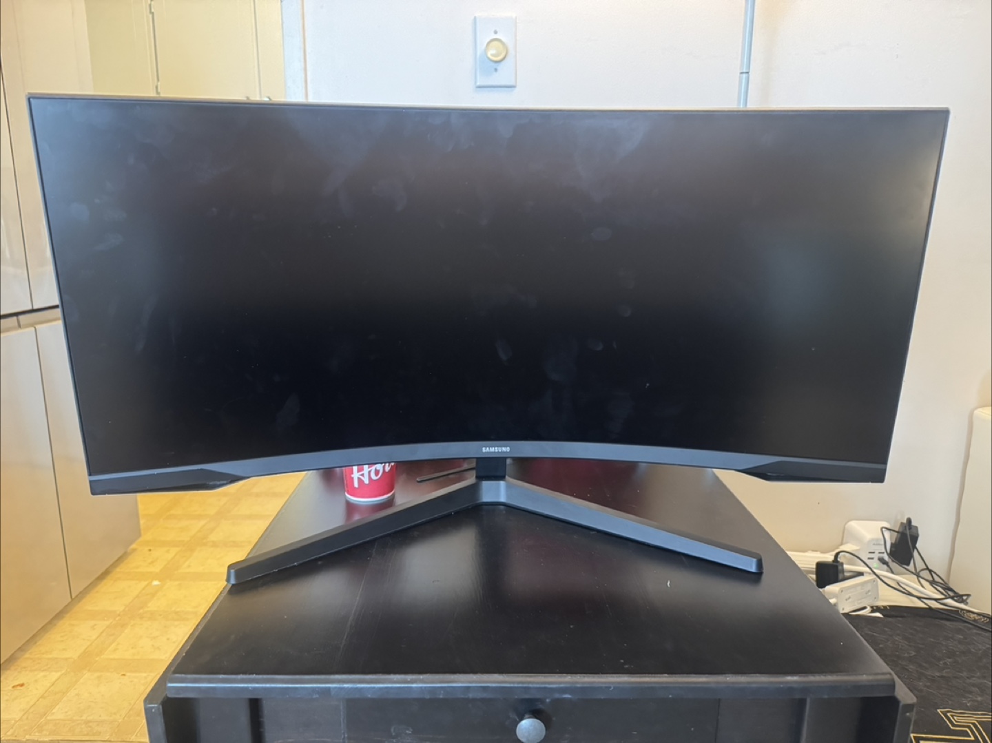 Curved Samsung Monitor 34‘