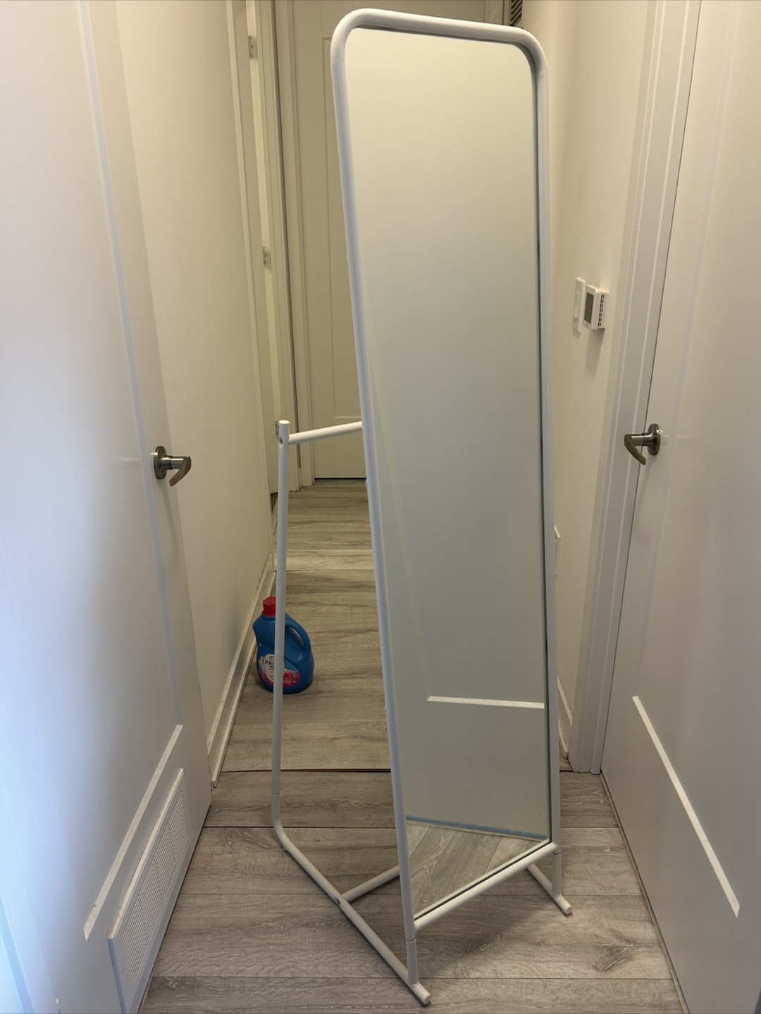 IKEA White Standing Mirror