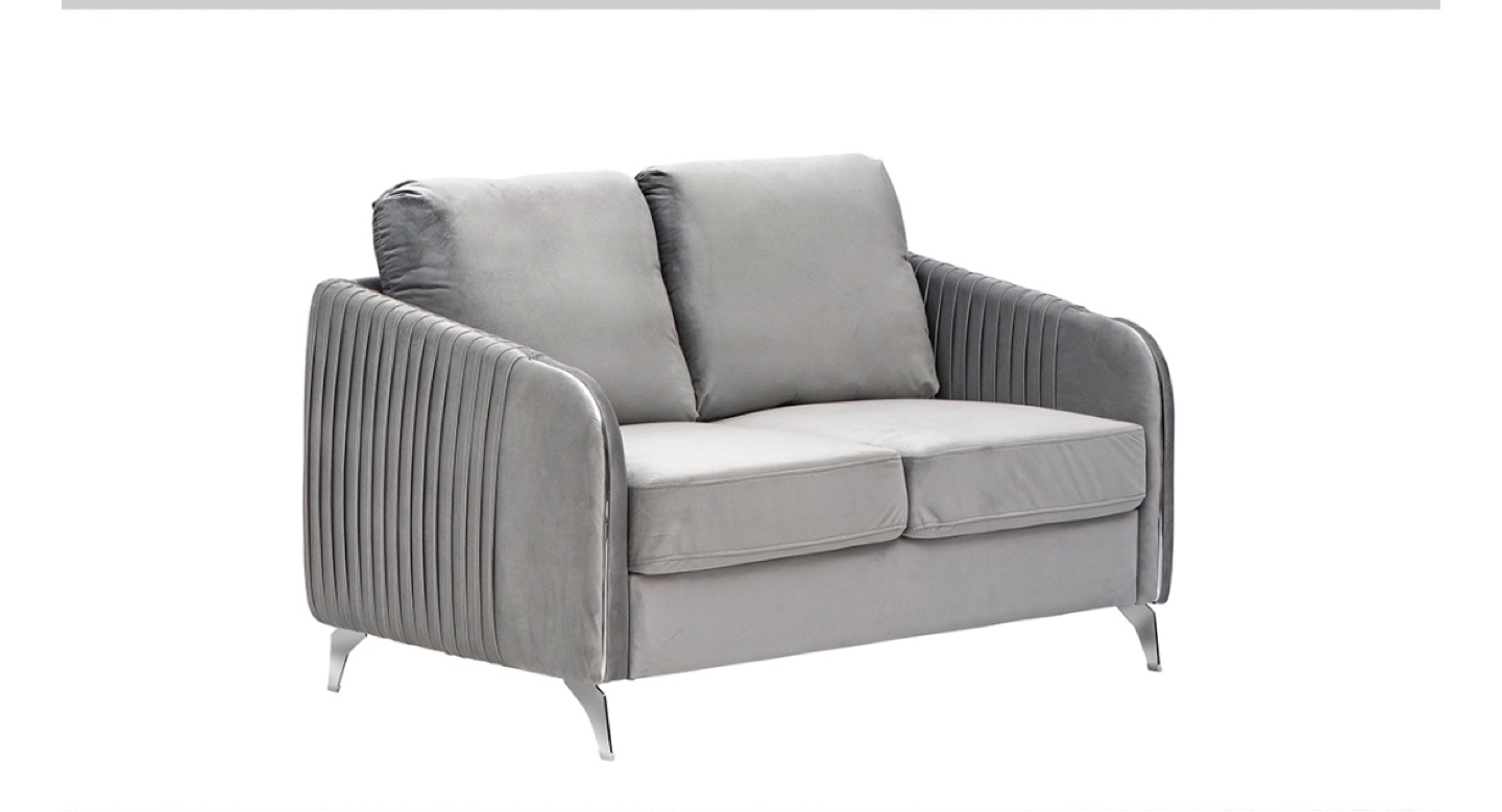 Closing sale—brand new Grey Loveseat Couch