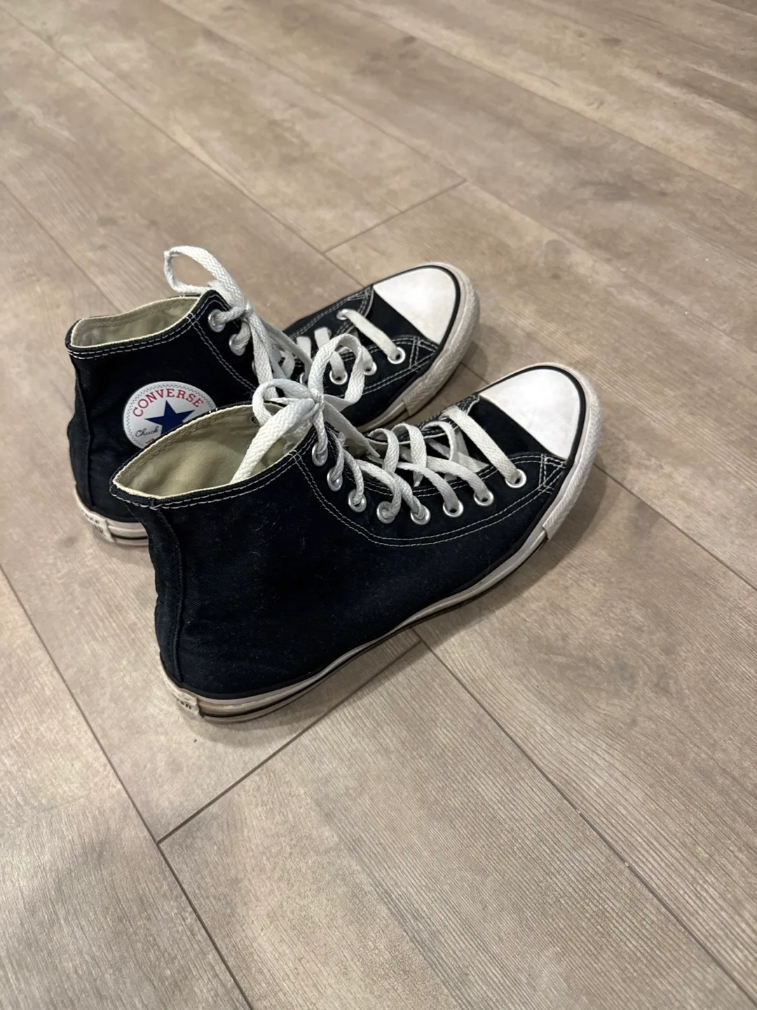 Black Converse High-Tops