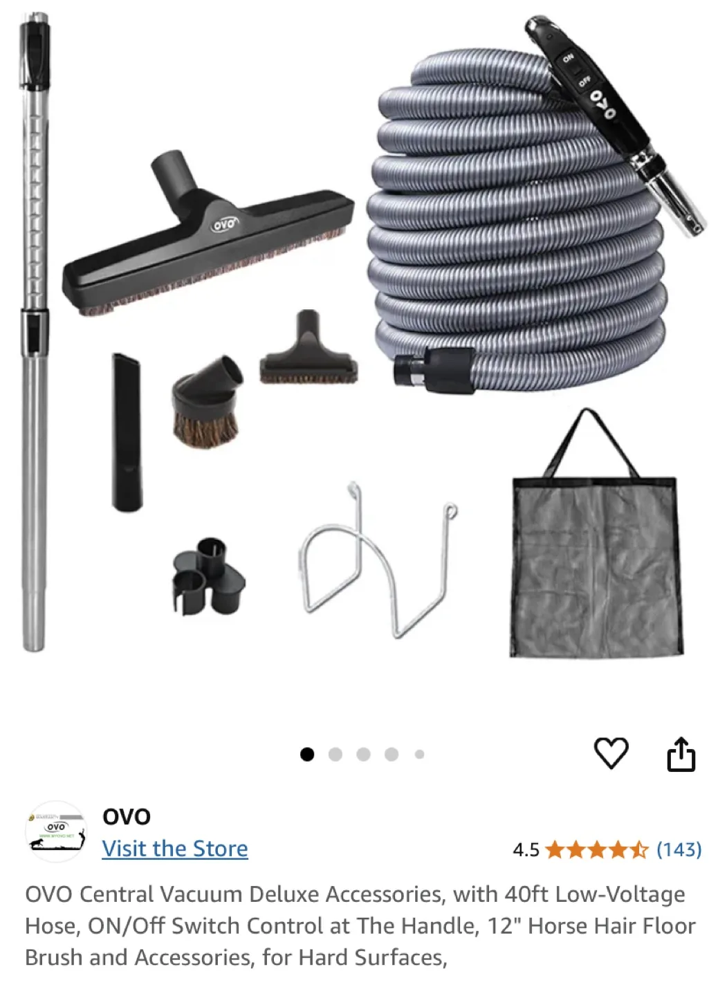 Central Vacuum Deluxe Accessories thumbnail