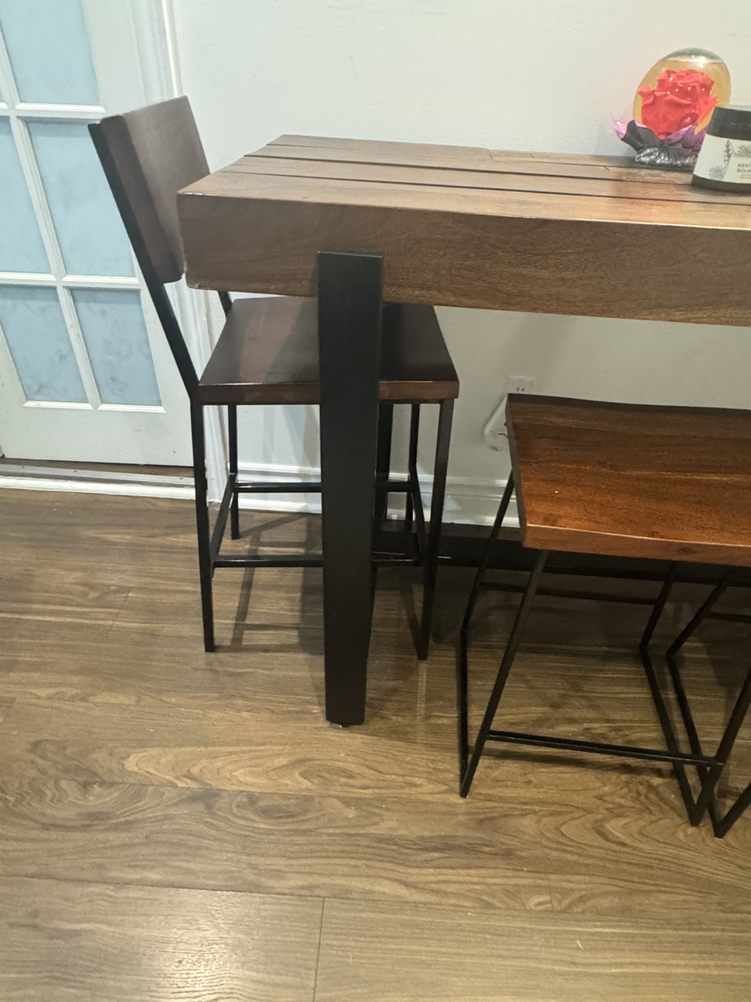Structube Pacifica Bar Table with Stools - photo 5