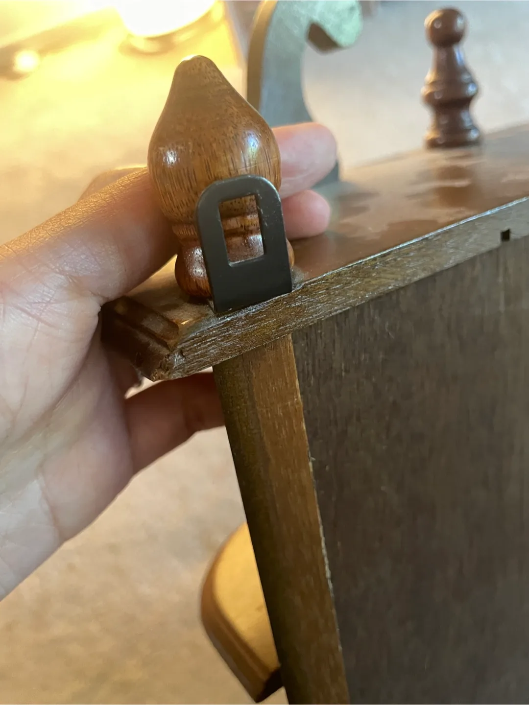 Vintage Wooden Wall Cabinet image indicator(6)