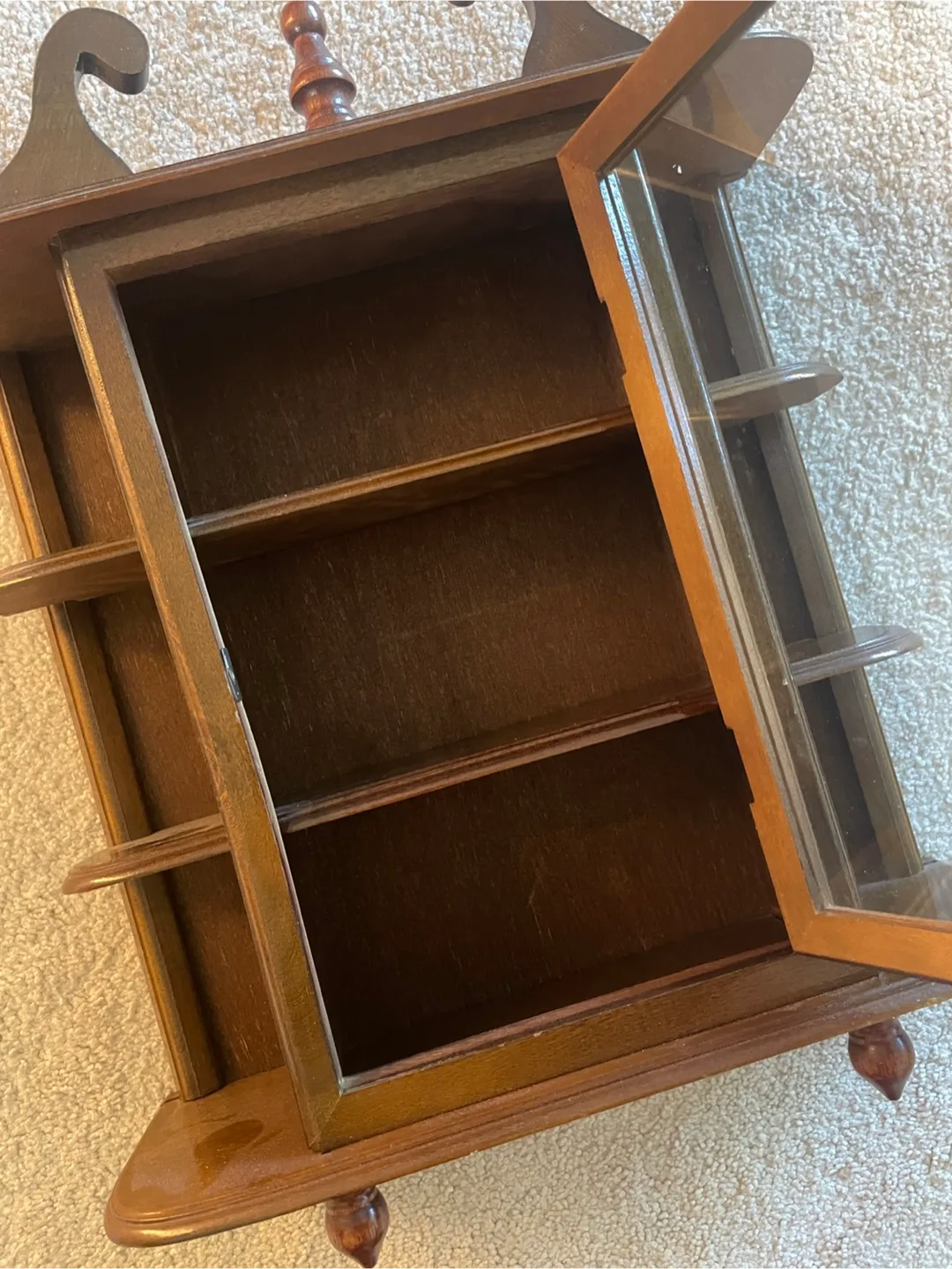 Vintage Wooden Wall Cabinet image indicator(3)