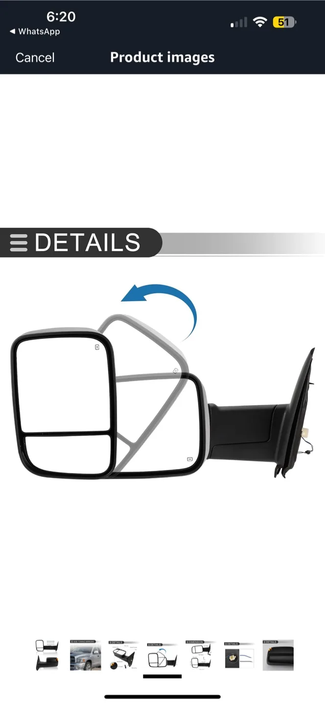 DODGE RAM MIRRORS image indicator(7)