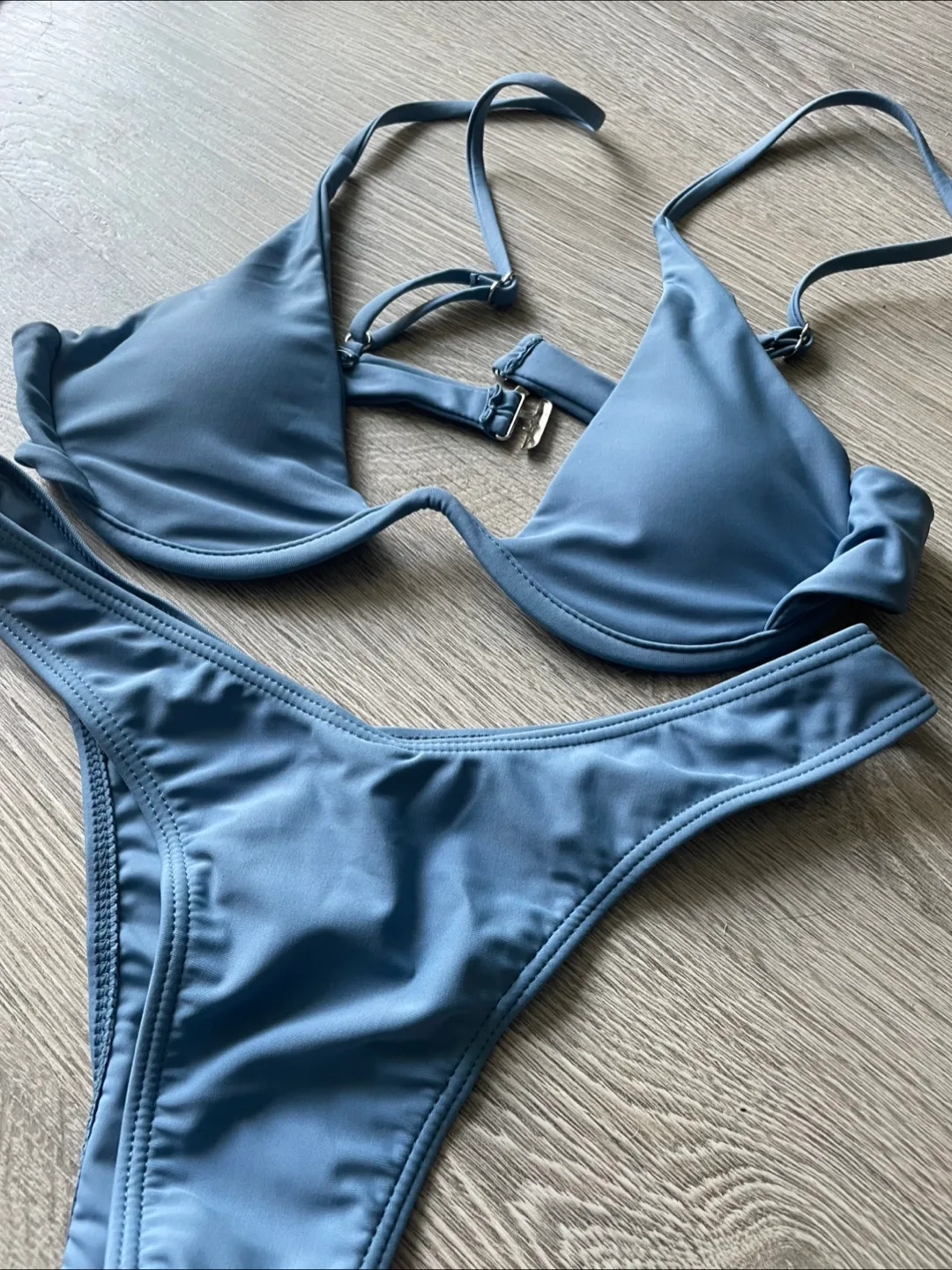 New Blue Bikini Set in Small image indicator(2)