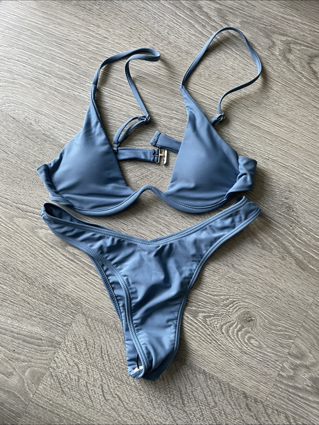 New Blue Bikini Set in Small