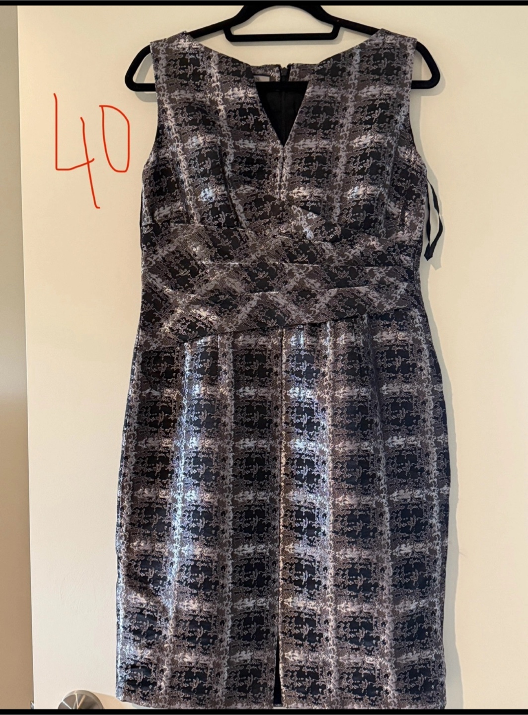 Sleeveless Plaid Dress
