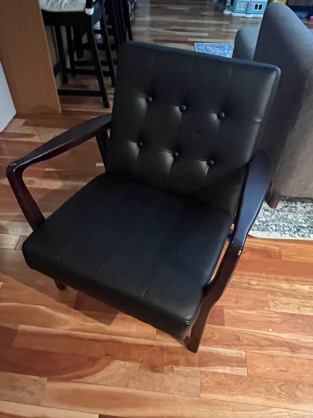 Black Accent Chair - photo 3