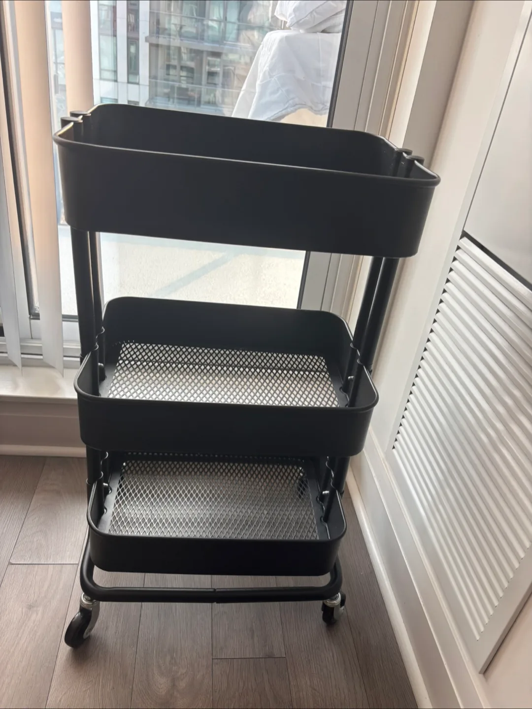 Black Rolling Cart thumbnail
