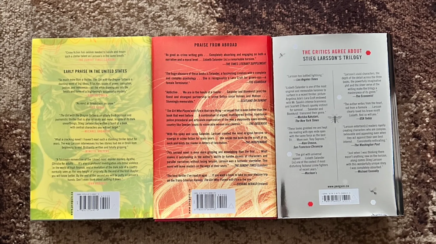 Stieg Larsson's Trilogy Books image indicator(2)