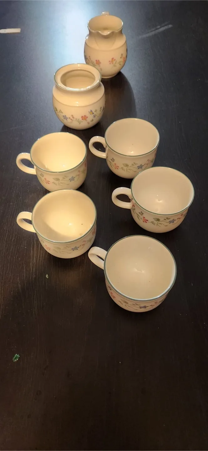 7 Piece. Royal Doulton- Expressions Florentina Tea Set image indicator(3)