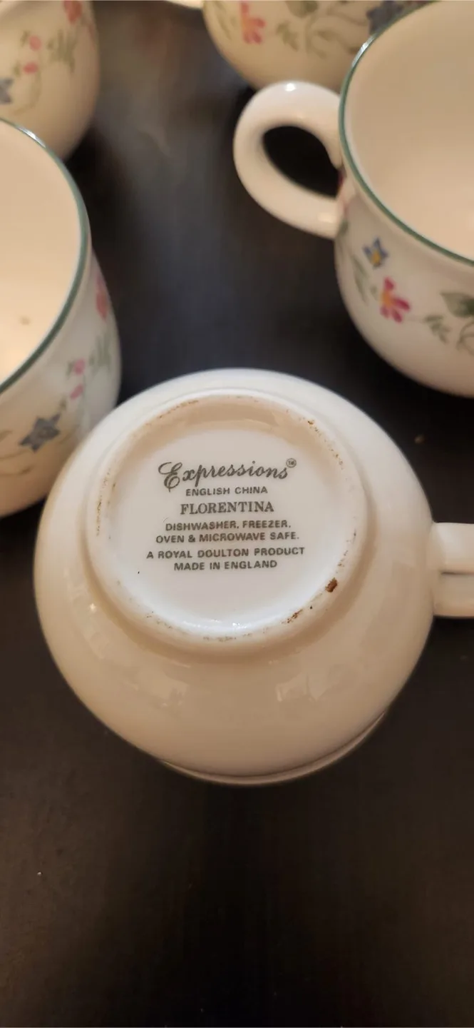 7 Piece. Royal Doulton- Expressions Florentina Tea Set image indicator(2)