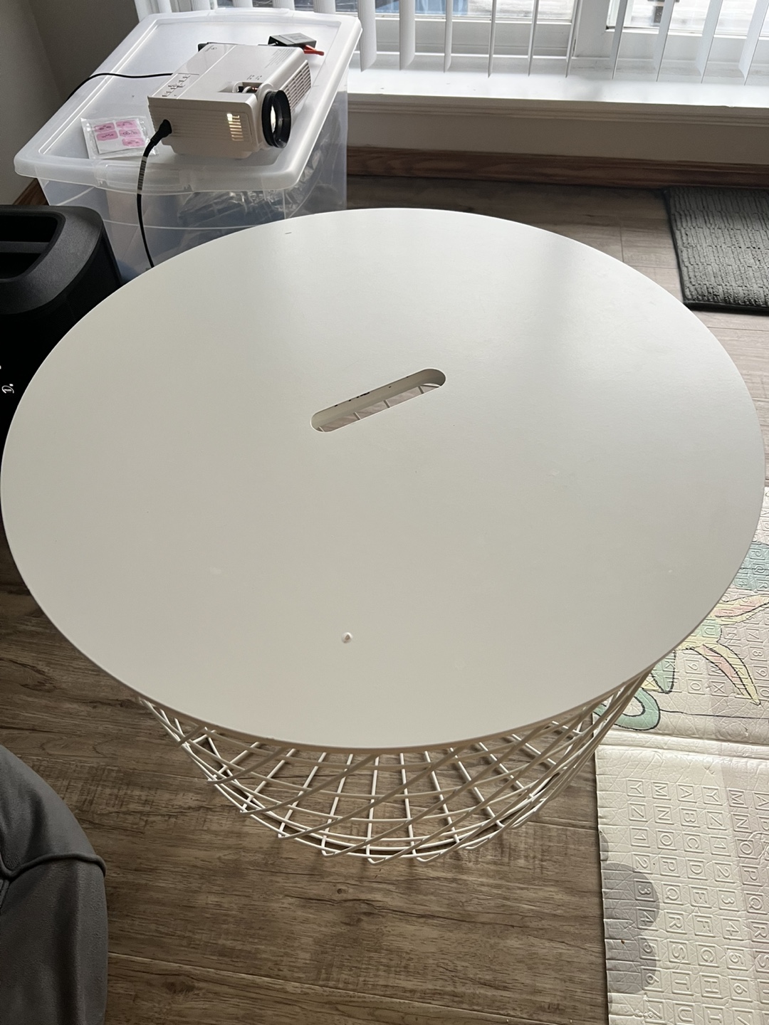 IKEA Kvistbro White Round Table - photo 2