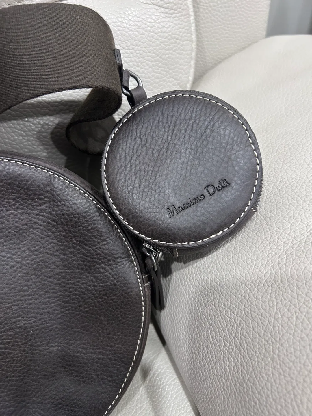 Massimo Dutti Crossbody Bag with Coin Purse image indicator(2)