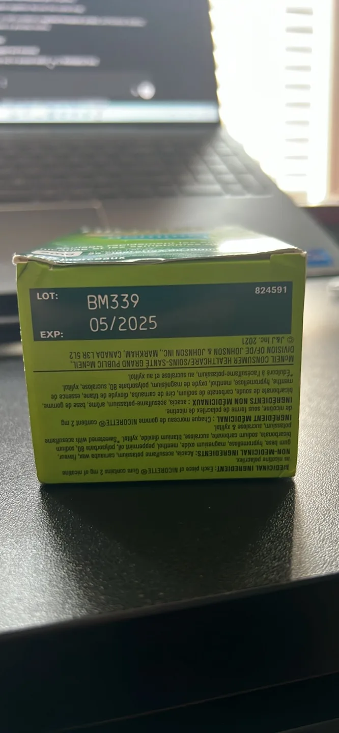 Orange Flavour - Nicorette Fresh Fruit Gum (85 Pieces) image indicator(2)