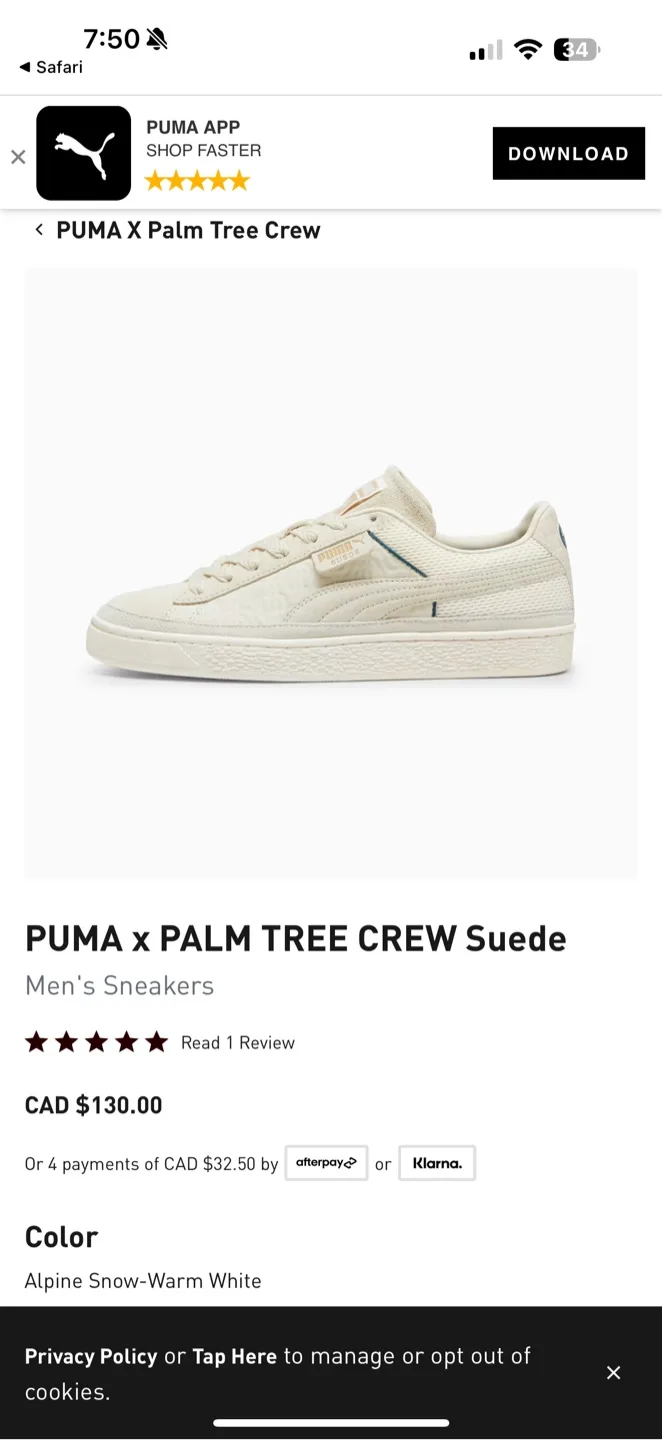 Puma Suede Sneakers thumbnail