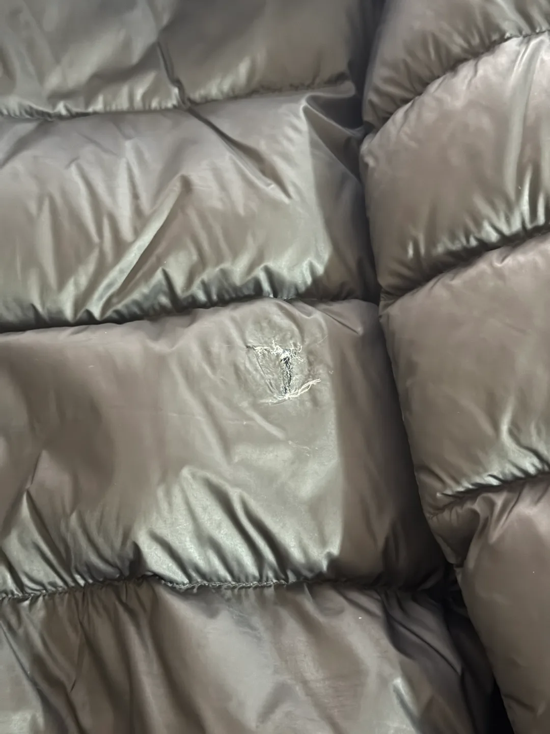 H&M Black Puffer Coat image indicator(3)