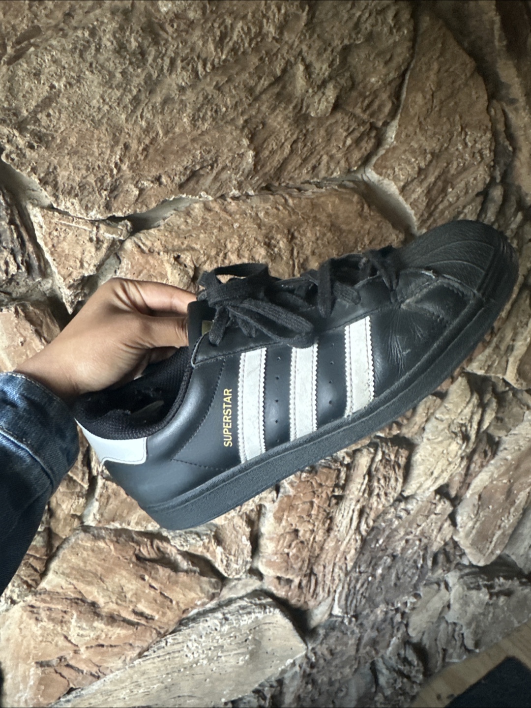 Adidas Superstar Sneakers - Black