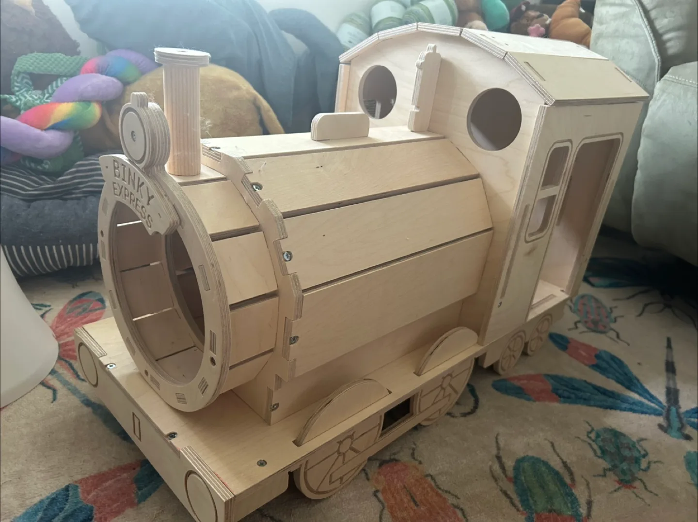 Binky Express - Small Pet Wooden Train image indicator(3)