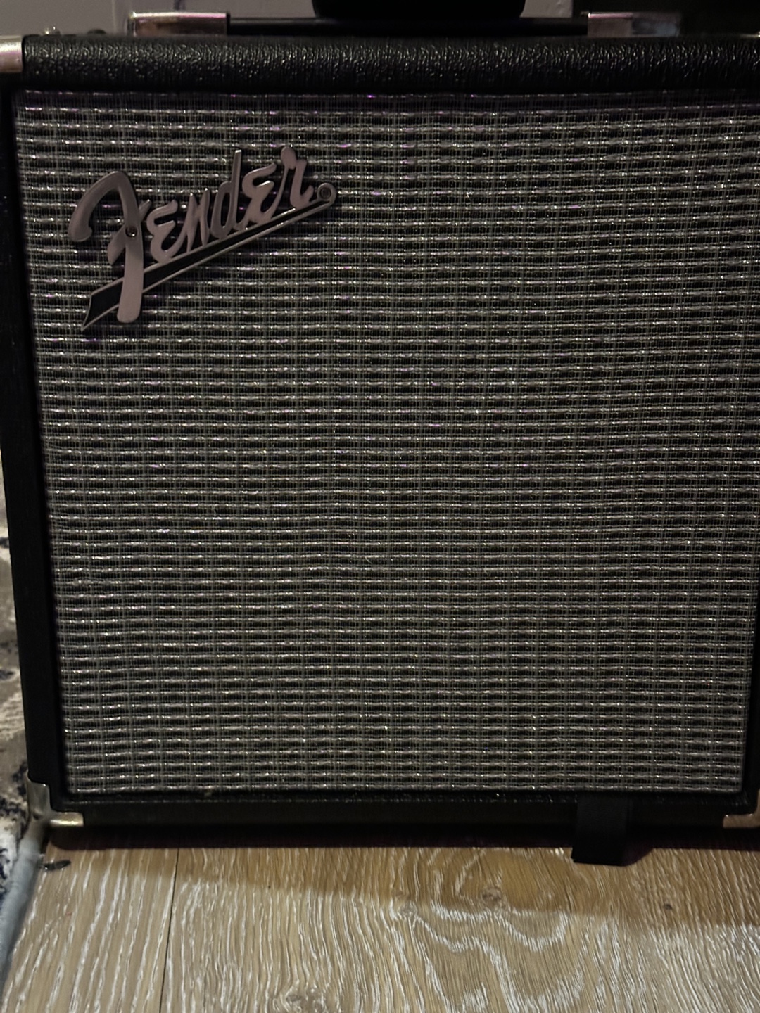 Fender Amplifier and Squier Precision Bass Guitar