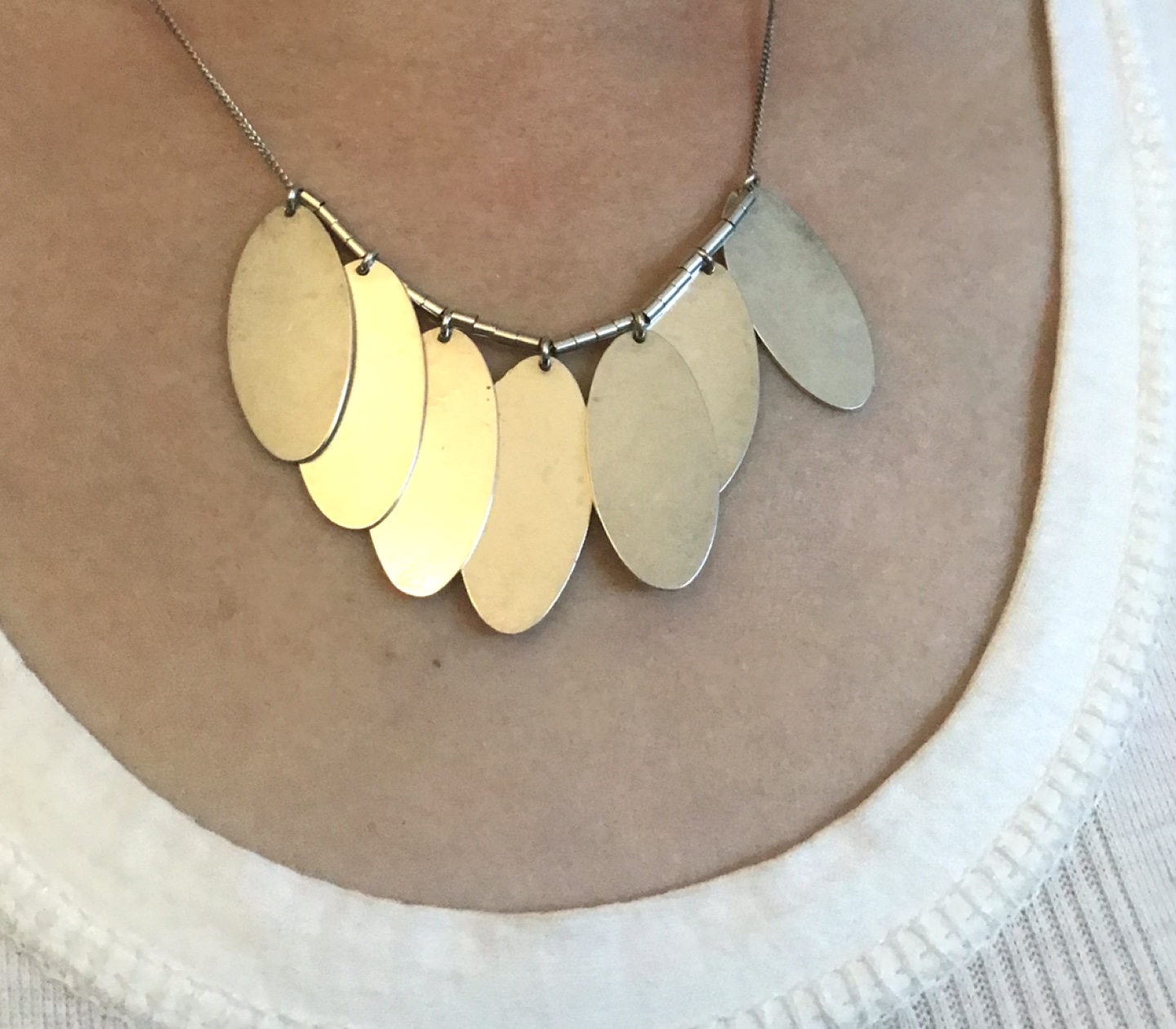 Silver Leaf Necklace