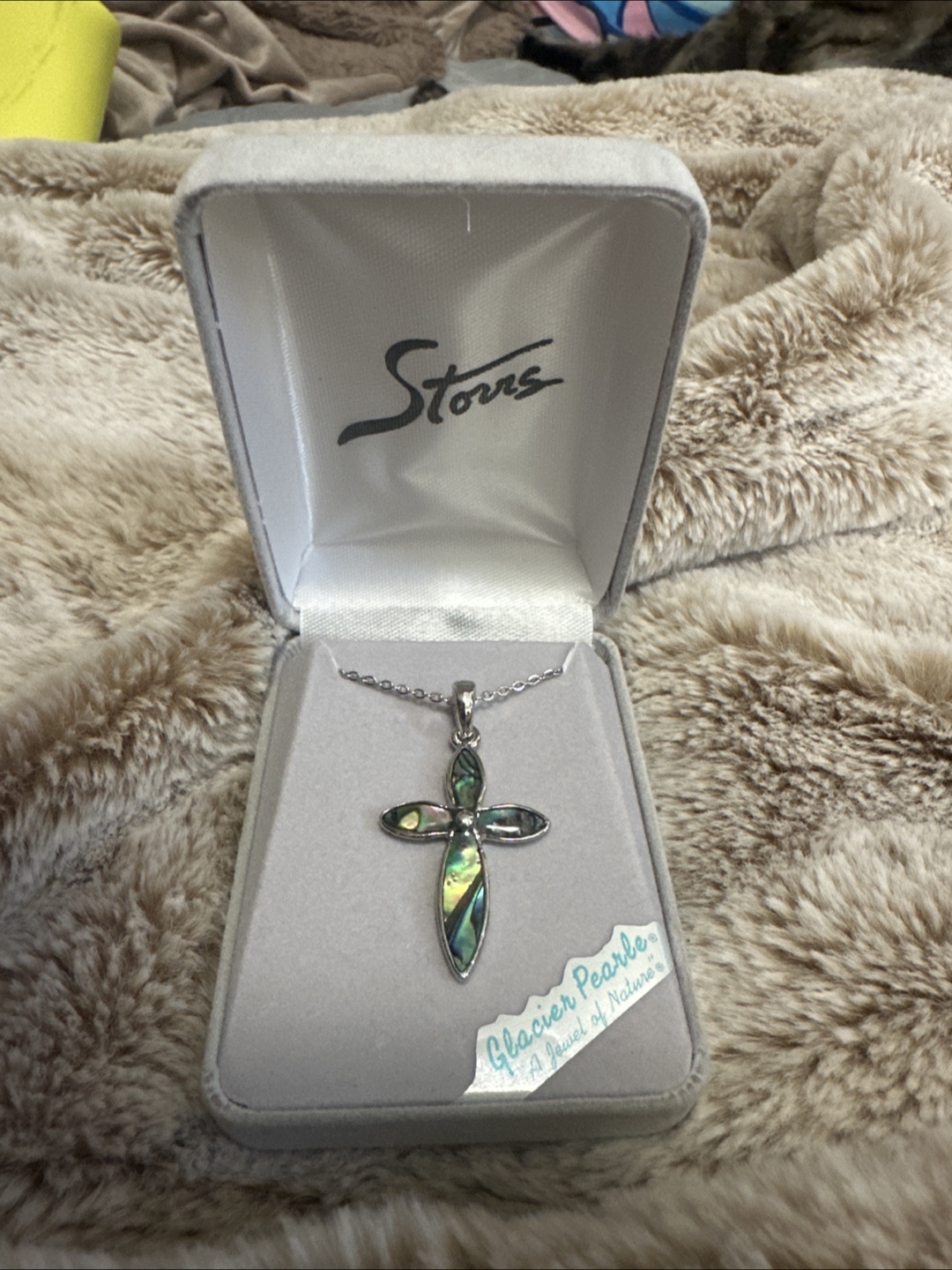 Storus Glacier Pearls Cross Necklace - photo 2