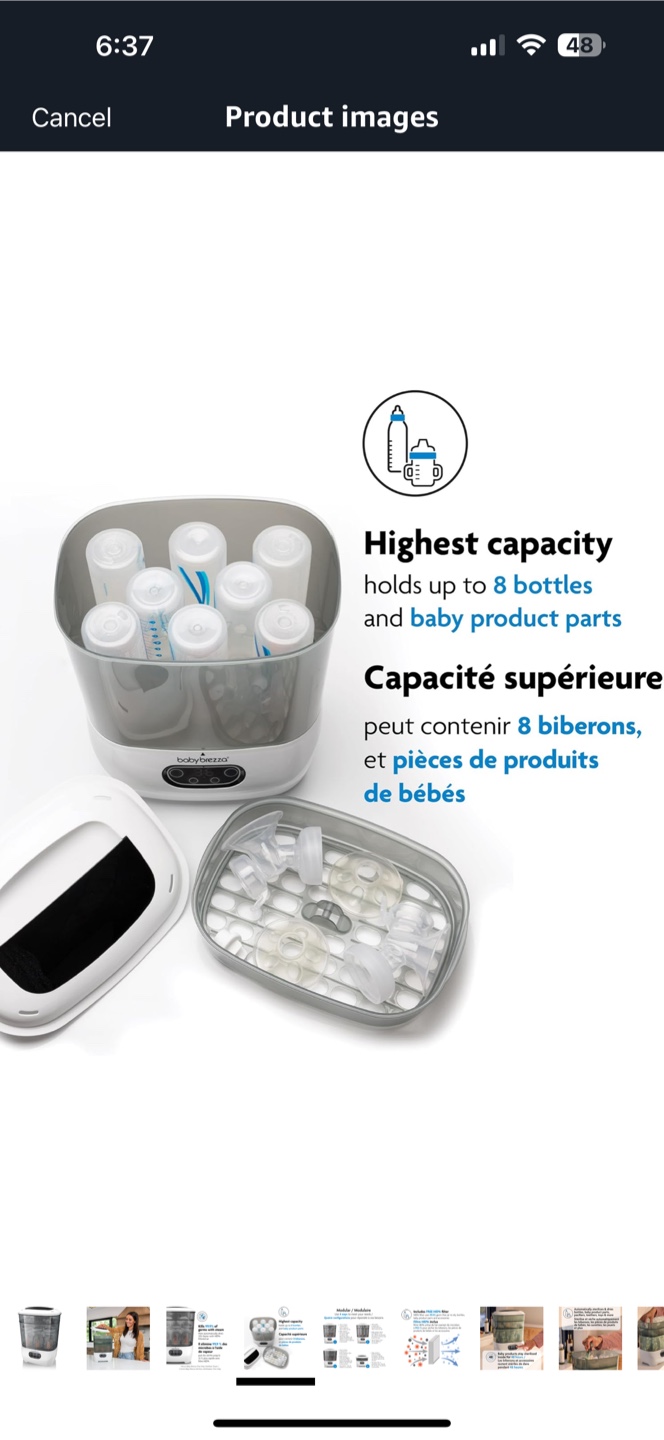 Baby Bottle Sterilizer and Dryer - photo 3