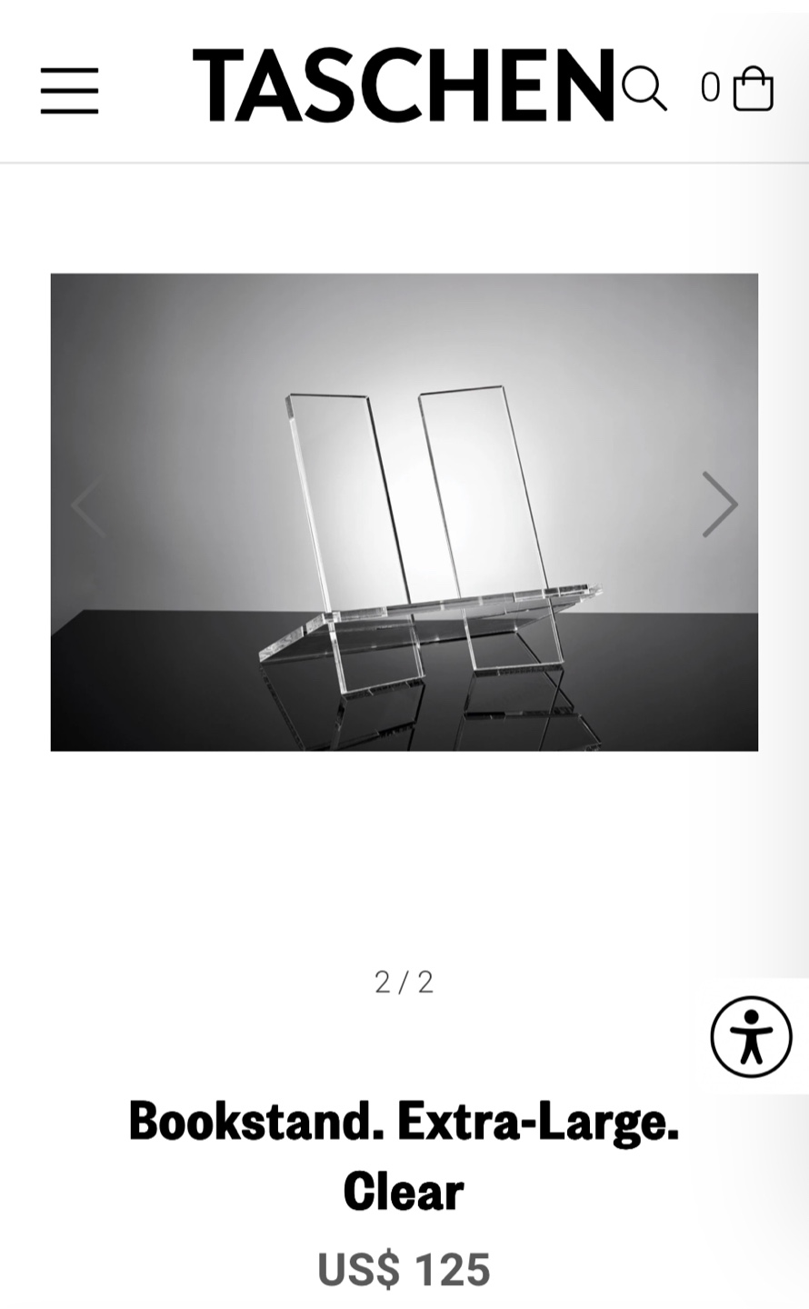 TASCHEN Bookstand - photo 2