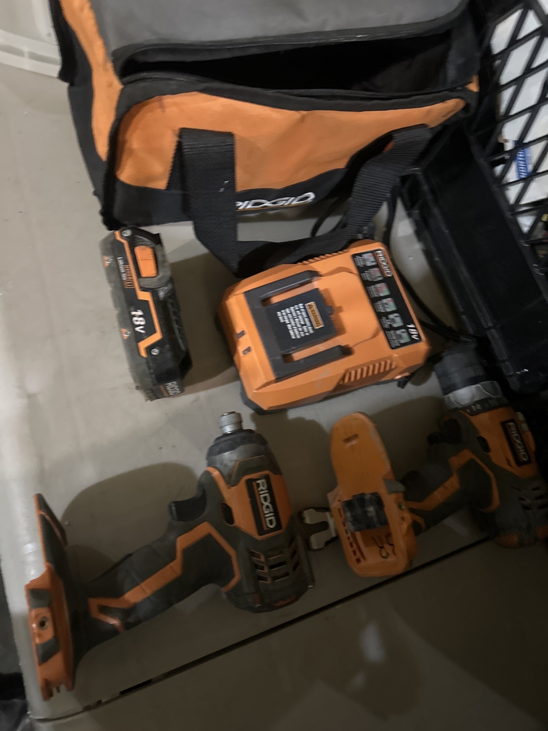Ridgid Power Tool Set - photo 3