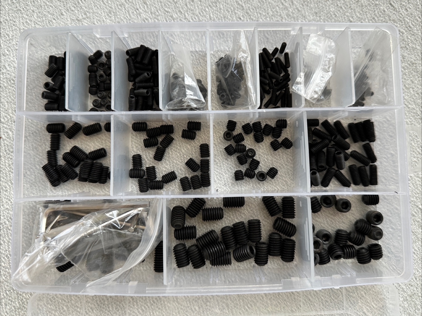 Allen Head Socket Hex Grub Screw Set Assortment Kit - photo 2