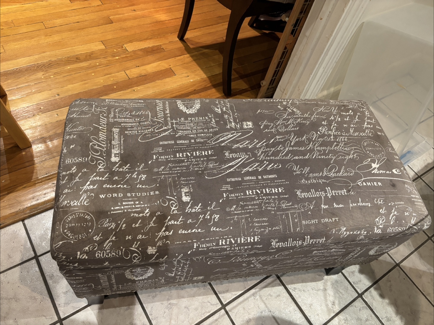 Storage Ottoman Bench - photo 2