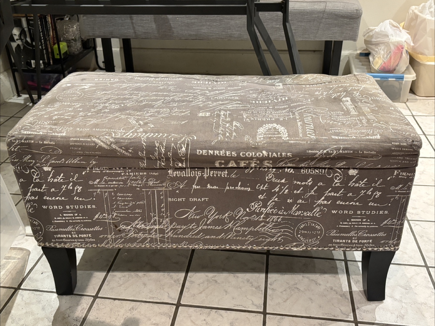 Storage Ottoman Bench