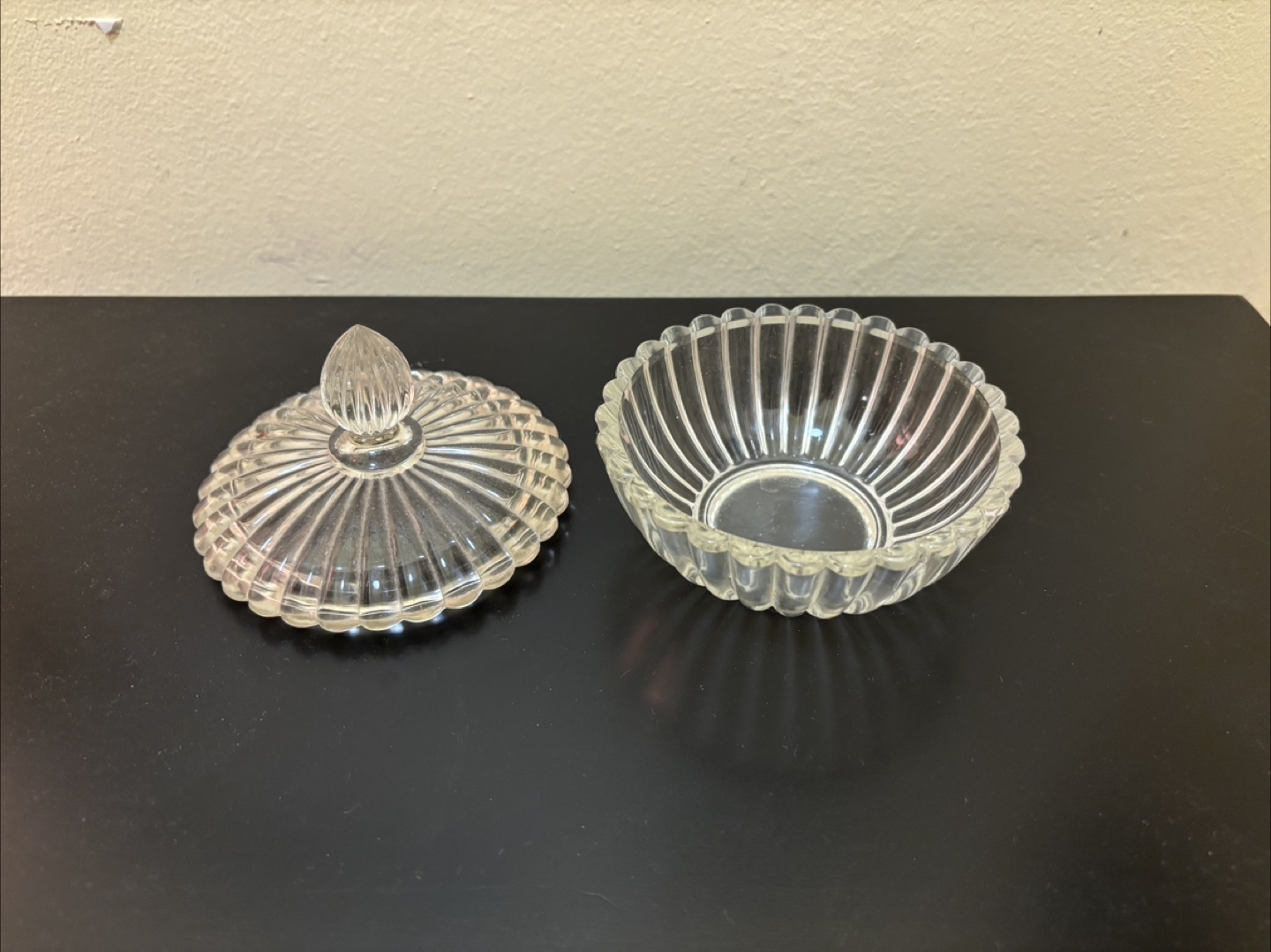 Vases, candle holders, candy dishes, Lenox clock - photo 4
