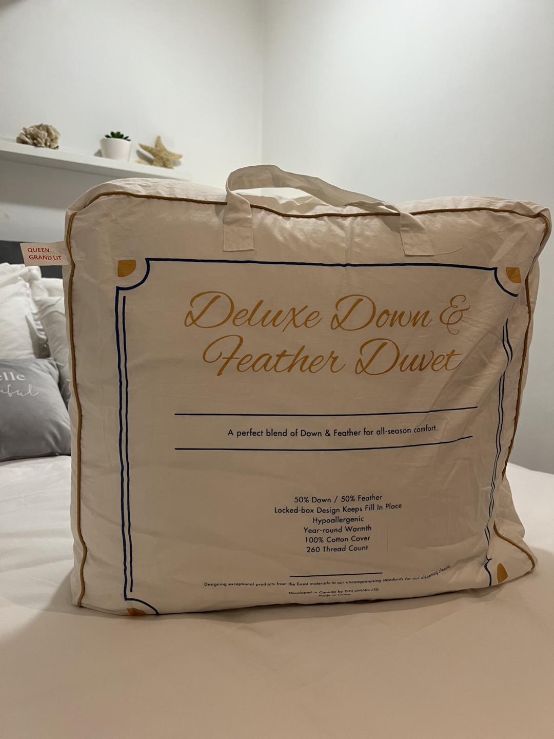 Duvet Queen Deluxe Down and Feather