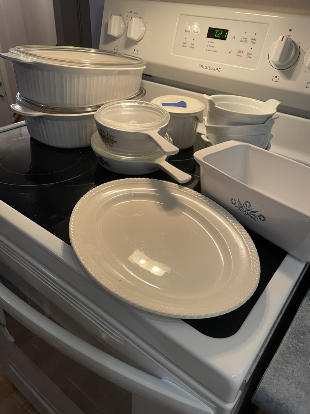 Casserole dishes etc